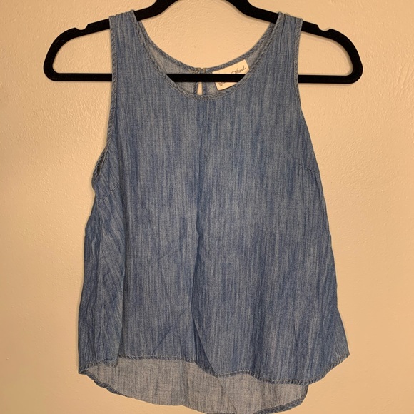 Universal Thread Denim Tank Size Xsmall - Picture 4 of 4